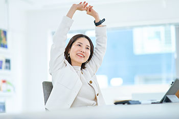 キャプション1 女優が教える腹式呼吸で免疫力を上げて病気にならない体づくり「reviere(リヴィエール)」イメージ